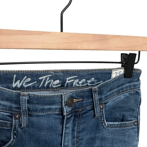 Free People We The Free Sunny Midrise Skinny Jeans - Picture 7 of 8